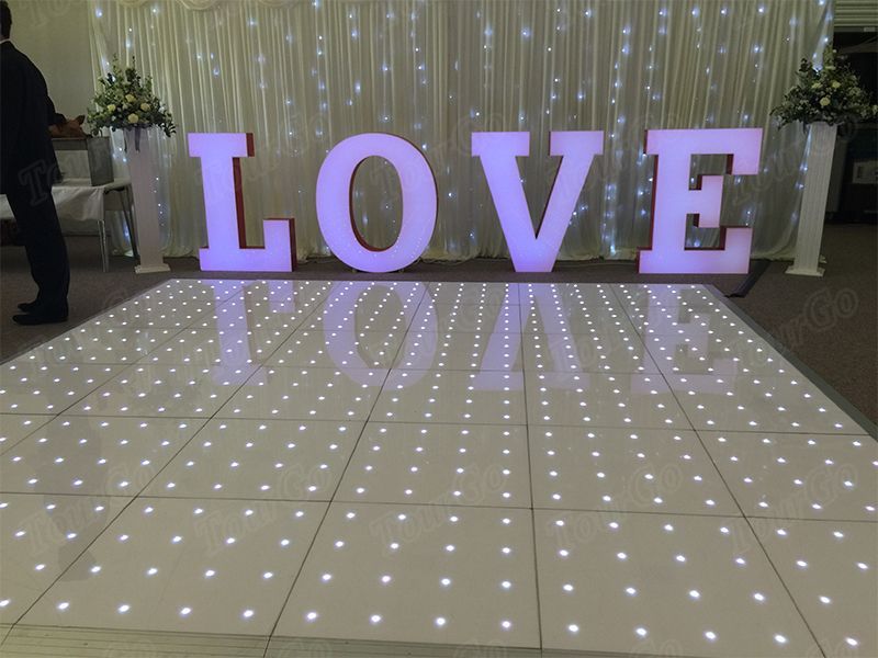 Waterproof Wedding White Portable Dance Floor on Sales 20 x 18ft – TourGO