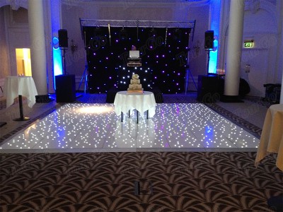 White Starlit Dance Floor – 30*26 ft