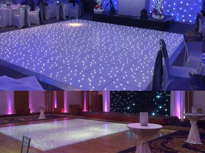 White Starlit Dance Floor – 28*28 ft