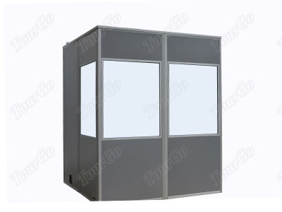 Super Lightweight full-size interpretation booths