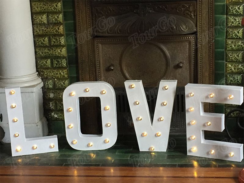 TourGo love marquee light letters Sign Battery Operated