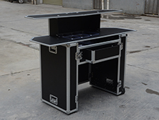 DIY Home Portable Mobile Bar Flight Road Case on Wheels