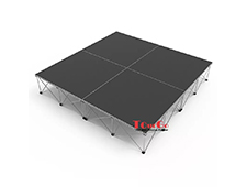 Aluminum Portable Stage / Mobile Folding Stage Platform / Anti-slip Surface Layer Stage