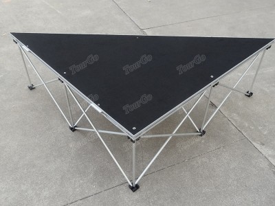 TourGo 3ft x 3ft Isosceles Right Triangle Stage Platform