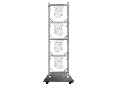 Global Truss Modular Lighting Quick Grid for Moving Heads Quad Package