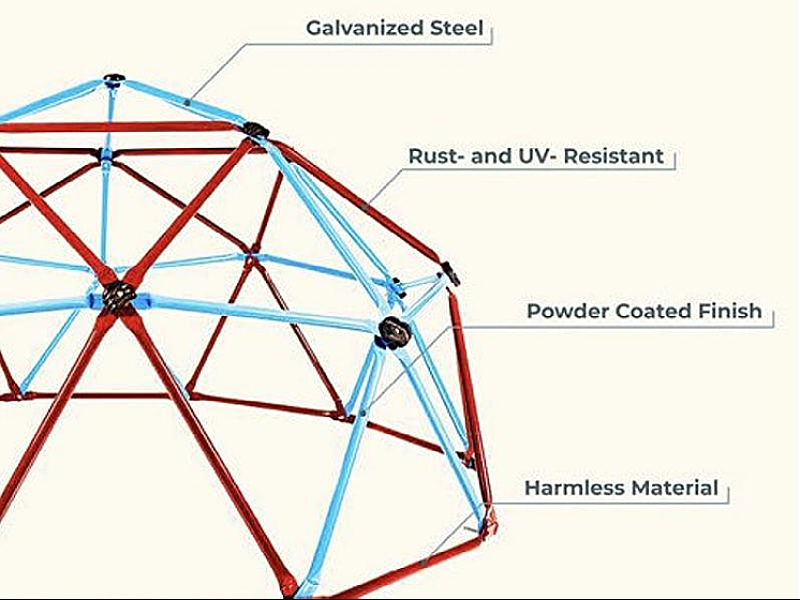 https://www.tourgosolution.com/?p=95035 Geometric Rust and UV Resistant Steel Dome Climber Climbing Monkey Bars for kids