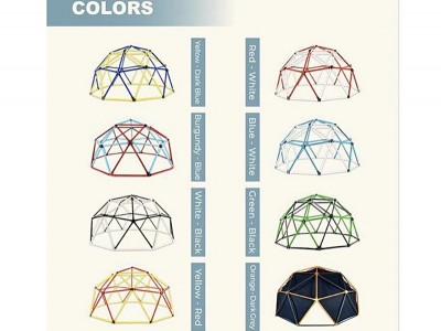 geodesic climbing frame