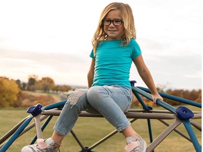 geodesic climbing frame