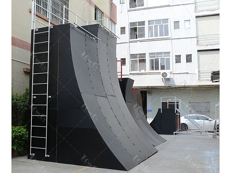 Outdoor Adventure Spartan Race American Ninja Warrior Obstacle Warped Wall Playground for Adult