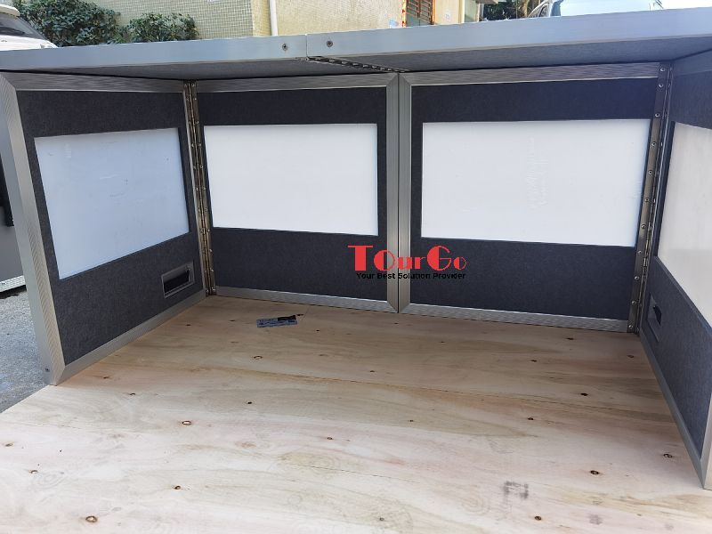 Table top interpreter booth
