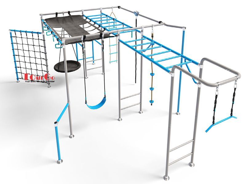 Swing and Play Palygound Jungle Gyms Monkey Bar for Backyard