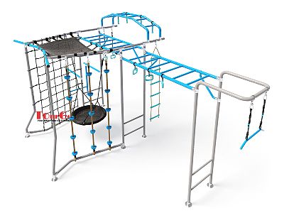 Small Backyard Climbing Frames Kid’s Playground Equipment Best Monkey Bars with Slide