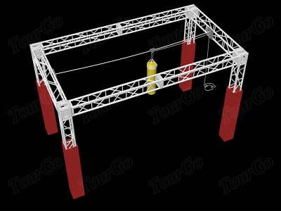 TourGo Log Grip Ninja warrior obstacle course for kids and adult