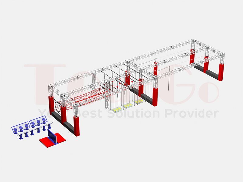 Commercial American Ninja Warrior equipment and training course design