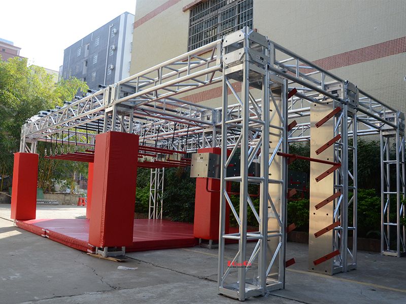 Professional Indoor Outdoor Ninja Warrior Obstacles for Adult and Kids