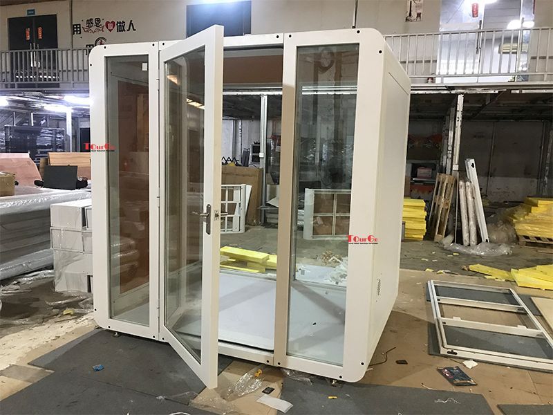 Office Meeting Pod / Soundproof Vocal Booth / Office Phone Pod For Modern Open Office Design