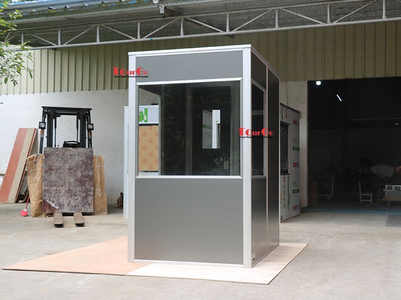 one person interpreter booth