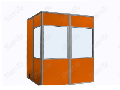 orange-two-person-interpreter-booths