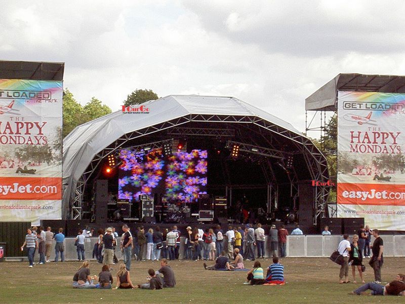 Outdoor 8m Orbit Stage Hire For Event