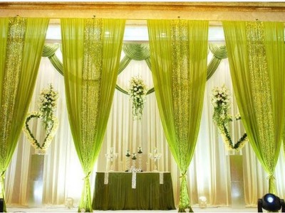 TourGo aluminum photo wedding backdrop stand for pipe and drape wedding design