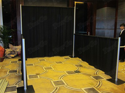 TourGo Wholesale Adjustable Photo Booth Backdrop Enclosure For Exhibition