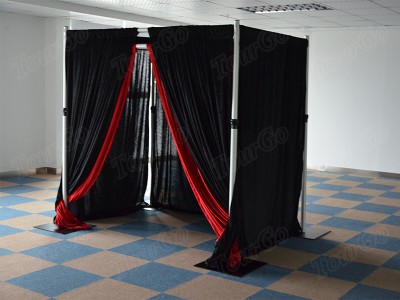 TourGo wedding farbic pipe and drape wholesale system for sale