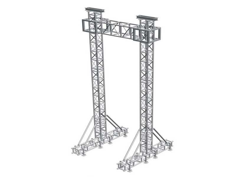 TourGo Portable Aluminum Aduio Line Array Tower Truss Speaker Lifting tower Truss