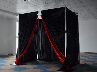 TourGo portable pipe and drape backdrop kit wholesale