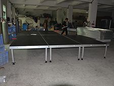 Portable Stage Truss System / Easy Assembly Stage For Outdoor Event