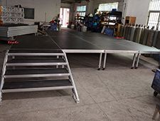 Lightweight Mobile Portable Stage Revolving Wedding Decoration Stage