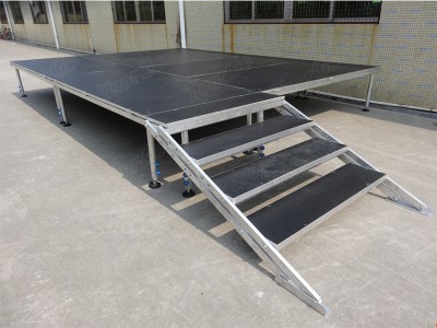 Tourgo Quick Stage Used Rental Portable 1m * 2m Non-slip Stage Platform For Sale