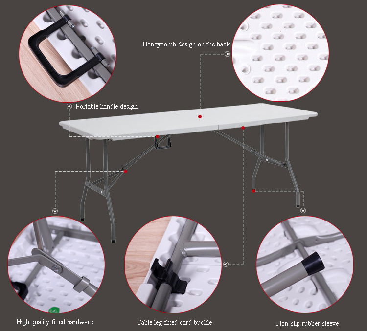 portable table detail