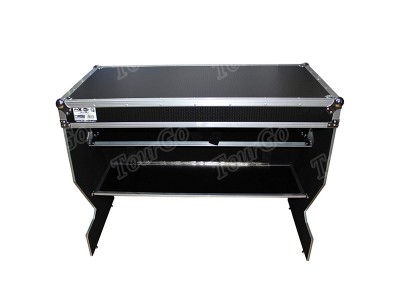 folding-portable-dj-table-flight-case-with-handles-wheels-silver-on-black