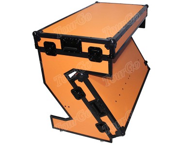z-style-dj-redbull-table-flight-case-with-handles-amp-wheels-orange-on-black