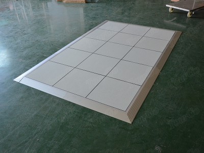 Tourgo used dance floor for sale with outdoor events plastic dance floor mats white color