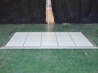 Tourgo Decoration commercial flooring white pvc dance floor vinyl dance floor for outdoor event