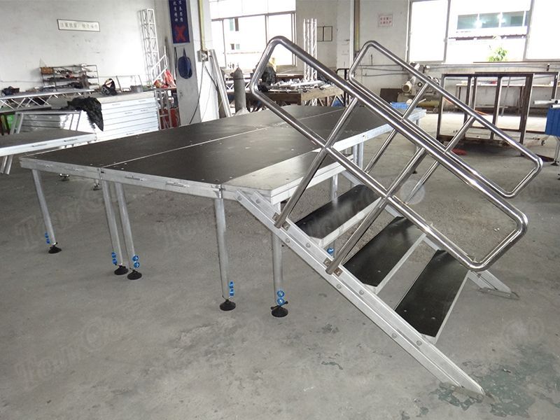 Tourgo Cheap Steady Portable Aluminum Performance Stages platform for Sale