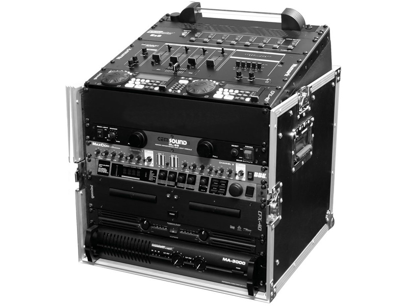 10U Slant Mixer Rack with 12U Vertical Rack System supply for Tanzania