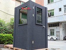 Soundproof single wall panel acoustic booth recording studio used for music room