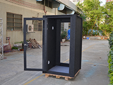 Cheap recording glass vocal booth acoustic room for home studio