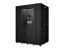 Portable Mobile Vocal Recording PodCast Sound Absorption Room With Wheels