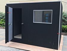 Big Black Recording Studio Booth Sound Isolation Music Booth