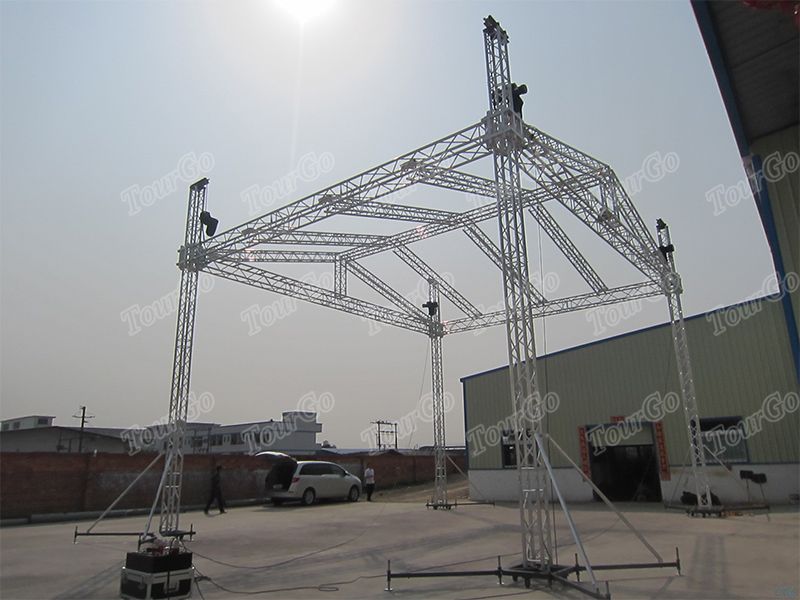 Tourgo Heavy Duty Giant Tunnel Roof Truss System High Concert Aluminum Truss