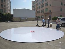 20ft Diameter Round Dance Floor With White Color