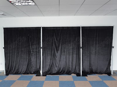 TourGo weddimg backdrop round pipe and drape kits for sale