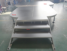 Round And Square Platforms For Adjustable Height Stage