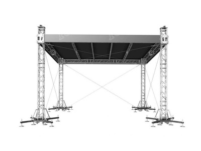 Tourgo 300*300 Aluminum Truss Stage Light Roof Truss