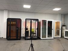 New fashion modern sound proof acoustic privacy office phone booth