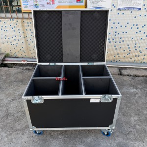 TourGo Customized Line Array Gear Road Case for 4 X L’Acoustics X8 Speaker Flight Case