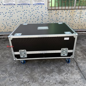 TourGo Custom Line Array Flight Case for 2 X L’Acoustics A15 Focus Speakers – Heavy‑Duty Road Case for Pro Audio Rental
